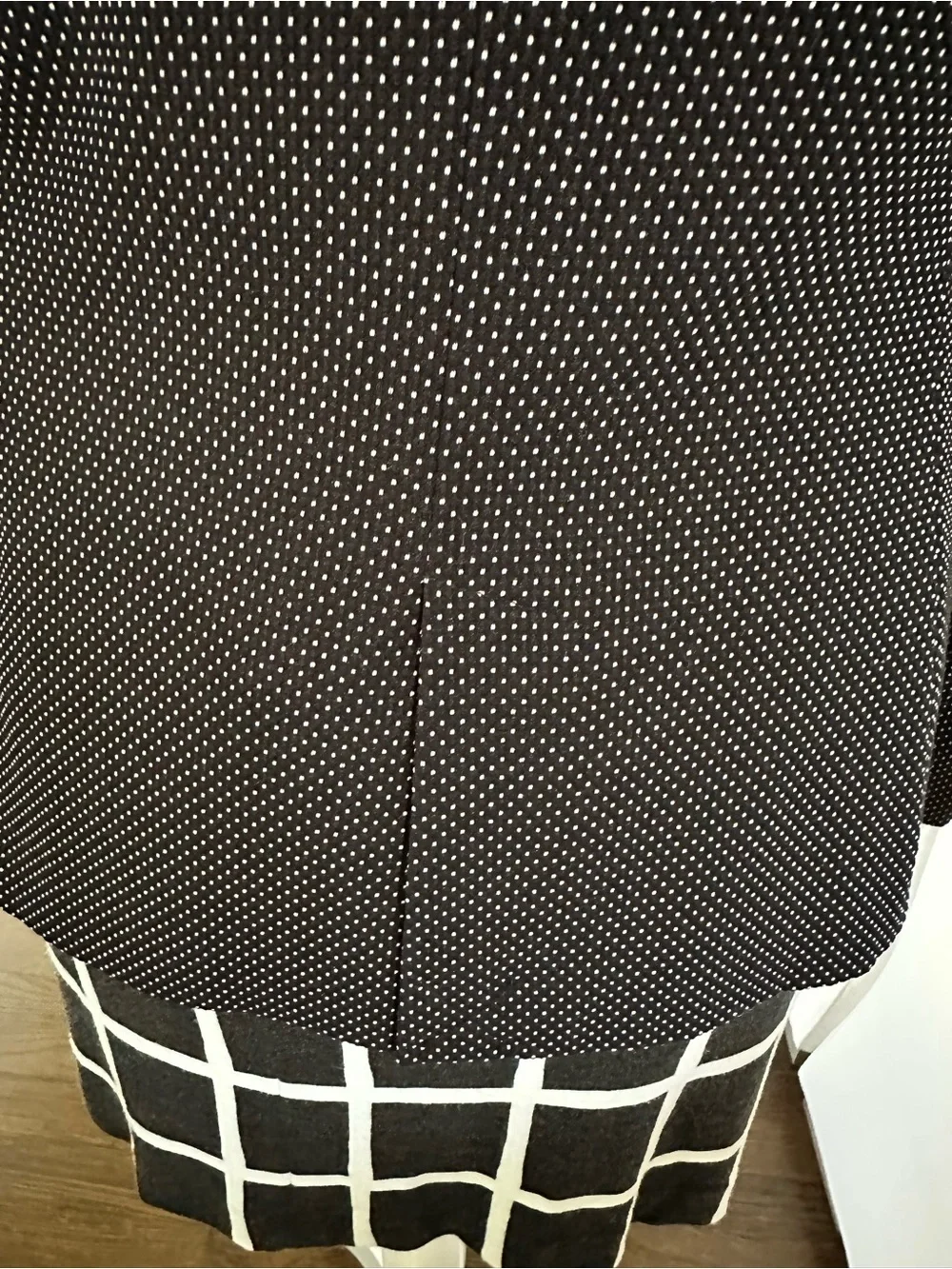 Zara Black Pindot Single-Button Women's Blazer (new with tags)